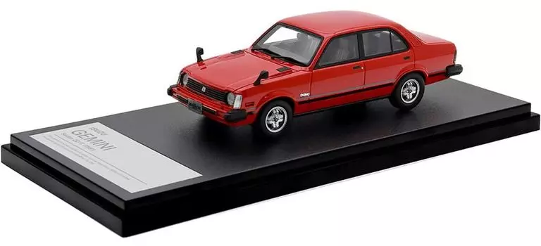 Inter Allied Hi Story ISUZU GEMINI Sedan Red Готовый продукт HS472RE 1/43 ZZ/T (1981)