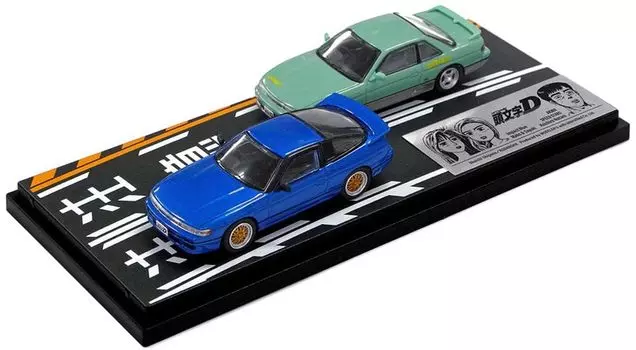 Inter Allied Initial D Set Sylheity Koichiro Ikeya Sylvia Завершенный продукт MD64220 MODELER S 1/64 Vol.20 Мако/Саюки и (С13)