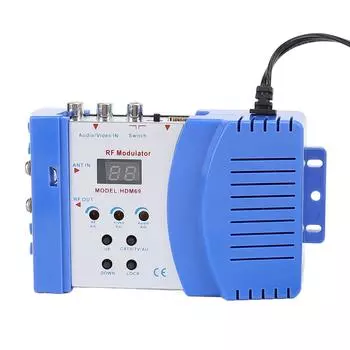 Интерфейс мультимедиа HD, модулятор AV в RF, выход PAL NTSC, Plug and Play, конвертер AV в RF для EU Plug
