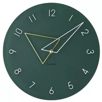 Interform настенные часы Cormio Green Gold White Sweep Movement CL-4342GN