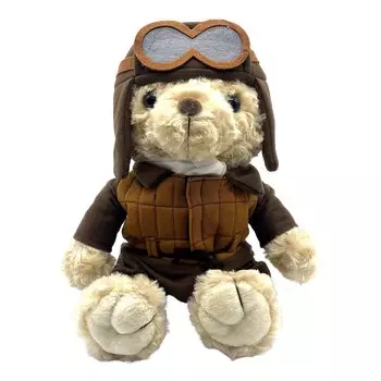 International Trade (Kokusaiboeki) Plush Zero Fighter Pilot Bear Plush