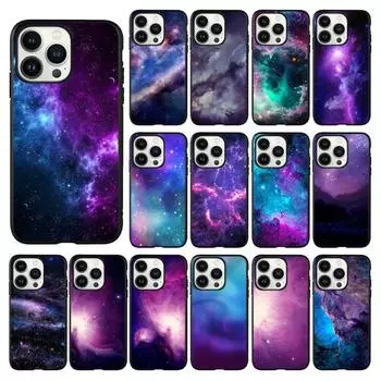 interstellar Purple Space Star Phone Case For iphone 14 13 12 11 Pro Max Case For iphone 14 13 Pro XS MAX X XR SE2 8 7 Plus case iPhone 7 8 SE