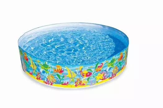INTEX Ocean Play Snap 183 x 38 56452 Japanese Pool, Round, cm, [Genuine Product]