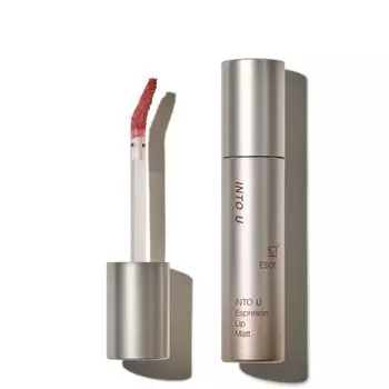 INTO U Matte Lip Espresso Lip Matte Dense Mud Lip No Falling High Color Einspener Non-Drying #ES01