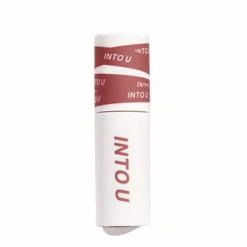 INTO U Super Matte Lip Cheek Mud Mud Lip Moisturizing High Color Popular Red Lip Influencer Mocha & Non-fading #EM08