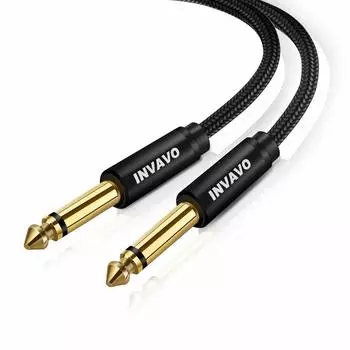 INVAVO кабель гитарный 6м грубый экранированный кабель профессиональный кабель 6.35
