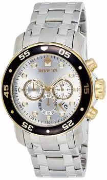 [Invicta] Часы Pro Diver Quartz 48 мм Корпус Серебряный Ремешок Из Нержавеющей Стали Серебряный Циферблат 80040 Мужские [Товар]