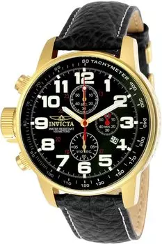 [Invicta] Force Chronograph 3330 Мужские часы подлинные импортные черные [Товары]