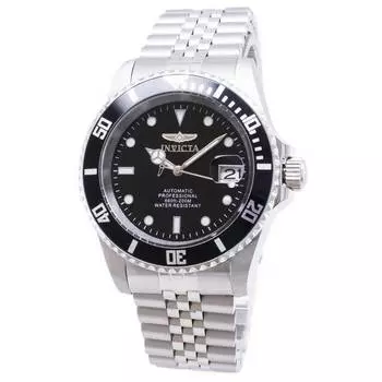 Invicta Pro Diver Professional 29178 Automatic Analog 200M Мужские часы чёрный