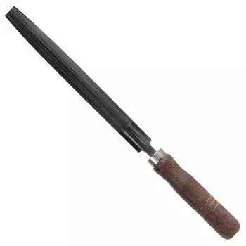 ИНЖЕНЕР Инженерный напильник Jet Black Ironwork Half Round Special Black Painted Specification (Среднее зерно) ТФ-42 чёрный