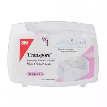 Ioox Transpore Esparadrapo Blanco 5 MX 2,5 см 3 м