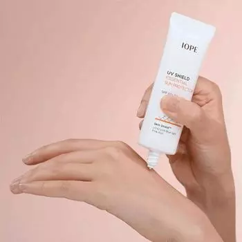 IOPE UV SHIELD ESSENTIAL SUN PROTECTOR SPF 50+ PA++++ 50мл, Увлажнение, Корейская косметика, Kbeauty, пробник
