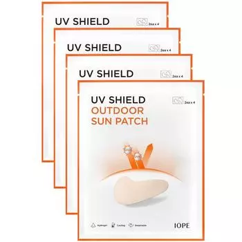 IOPE UV Shield Outdoor Sun Patch 4p, 14g, 1 piece