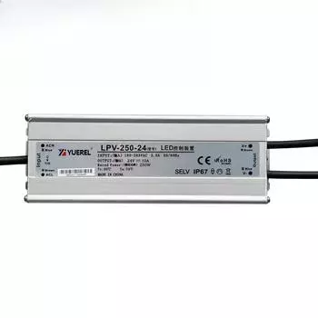 IP67 LPV 200 Вт 250 Вт 300 Вт наружный водонепроницаемый выключатель питания 180-2630 В переменного тока в 12 В 24 В постоянного тока светодиодный наружный трансформатор