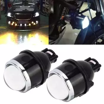 IPHCAR M611 2 шт. H11/H8 2,5 дюйма, 12 В постоянного тока, биксеноновые противотуманные фары без лампочки