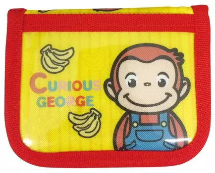 iPlanning Curious George Wallet Banana W120 x H95 x D15mm K3058A