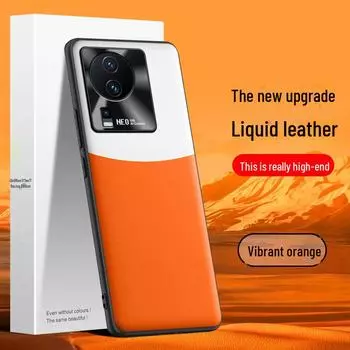 iQOO Neo7 Liquid Leather Protective Case - Anti-Fall & Anti-Fouling Cover. Ship as one piece. iQOONeo7
