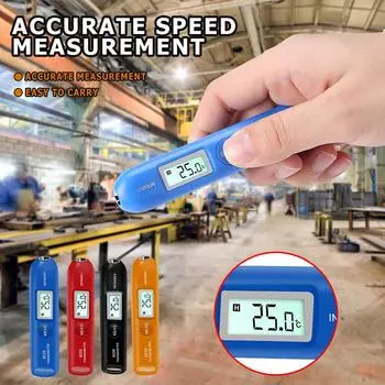 IR Laser Temp Мини Цифровой Инфракрасный Термометр 8220 Промышленный Пирометр -50~220°C Портативный blue