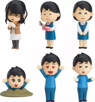 Irasutoya Trading Figure 01 PVC Painted Complete Trading Figure Box of 6 3D! Non-scale