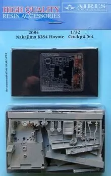 Ирис Накадзима Ki84 Хаяте Набор деталей для кабины Пластиковая модель ARS2084 1/32 (для Хасэгавы)