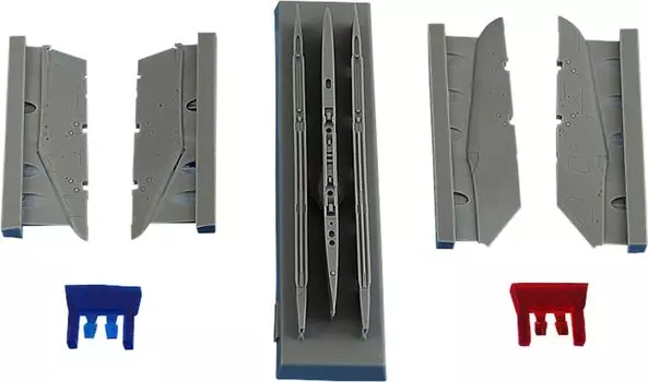 Iris Northrop Tiger 2 Pylon Launcher Set AFV Пластиковые детали модели ARS4916 1/48 F-5E (для клуба)