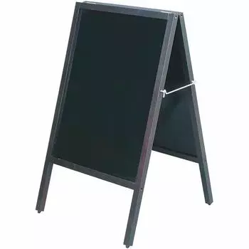 Iris Ohyama Blackboard Double Sided Dark Brown GXB-77