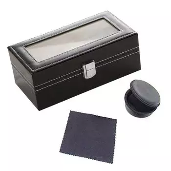 Iriwa Watch Storage Case Collection Case Watch Display Box Watch Collection Case PU Leather For 2 Watches, For 3 Watches, For 4 Watches, For 6