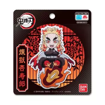 Irohaism TV аниме «Demon Slayer Kimetsu no Yaiba» патч Ширина 6,7 см x высота 9 см Rengoku Anjuro GG1000-GG13