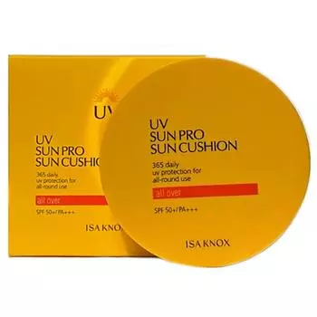 ISA KNOX UV Sun Pro 365 All Over Большой солнцезащитный кушон 23 г (SPF50 + PA +++), 1 кусок
