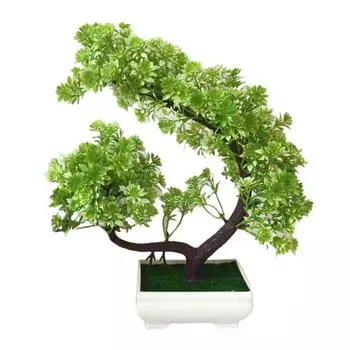 Искусственный цветок сосны бонсай сад DIY праздник вечеринка домашний декор рабочего стола