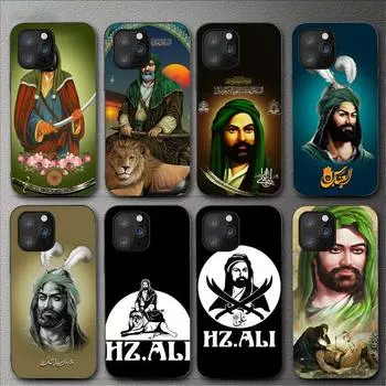 Исламский чехол для телефона Ali с изображением Гц для Iphone 11 12 Mini 13 14 Pro Xs Max X 8 7 6s Plus 5 Se Xr Shell iPhone11
