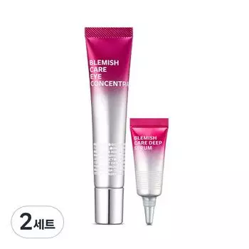 ISOI Blemish Care Eye Concentrate Sensitive Dark Eye Cream 17 мл + Deep Care Serum 5 мл, 2 набора