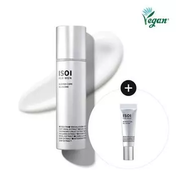 ISOI For Men Blemish Care All-in-One 100мл Специальный (+Blemish All-in-one 15мл), Корейская косметика
