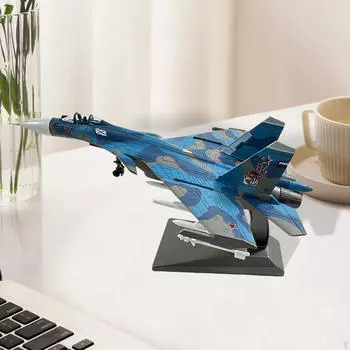 Истребитель СУ-33 литой игрушечный самолет масштаб 1/100 коллекционные украшения коллекция для мальчиков