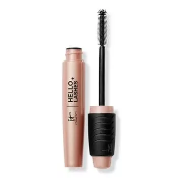 IT Cosmetics Hello Lashes+ Тушь для объема с сывороткой для ресниц