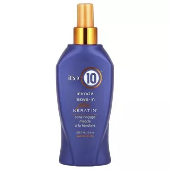 It s 10, Miracle Leave-In Plus Keratin®, 10 жидких унций (295,7 мл)