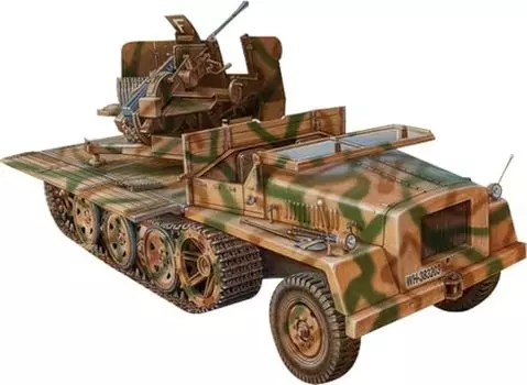 Italeri 1/35 немецкий sWS с FlaK 43