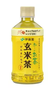 Itoen Oi Ocha Genmaicha 345 мл x 24 бутылки Эко ПЭТ (лентин совместимый) жёлтый