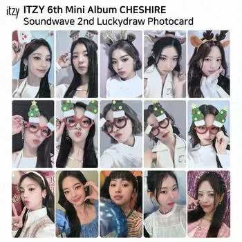 ITZY 6-й мини-альбом Cheshire Soundwave 2-я выгодная фотокарточка для розыгрыша, версия. Lia - Soundwave A