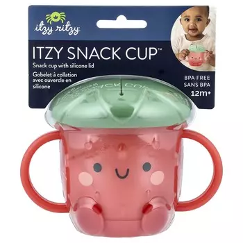 itzy ritzy, Itzy Snack cup™, 12 months and up, strawberry, 1 cup