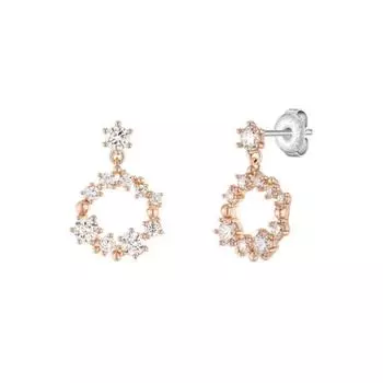 [IU PICK] Серьги J.ESTINA J Blanc Snowflake — элегантные украшения для сияющего образа