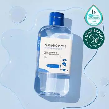 [Июнь All Young Pick] Round Lab for Men Birch Moisture Toner 200мл, корейская косметика