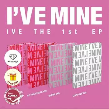 IVE 1-й EP альбома I VE MINE (Версия фотокниги) Случайный KPOP K-POP