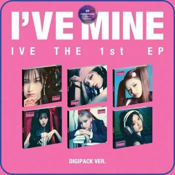 IVE - IVE MINE / АЛЬБОМ 1ST EP (Digipack Ver.) (ОГРАНИЧЕННЫЙ ВЫПУСК) Случайная версия RANDOM ver.