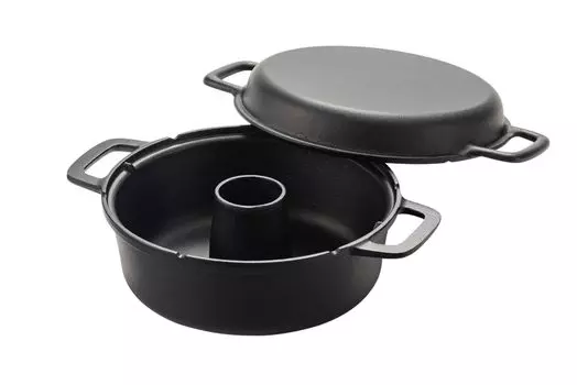 Iwachu Bread Black Inner Diameter For Direct Nanbu Tekki Black Maker, Baked, 19.5cm, Fire, 24033, чёрный