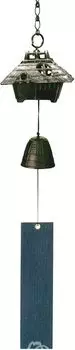 Iwachu Wind Chime Arbor, черный, маленький 27006 Nanbu Ironware чёрный