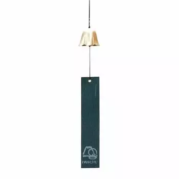 Iwachu Wind Chime Flower Gold Nanbu Ironware 27075 55(H)5cm