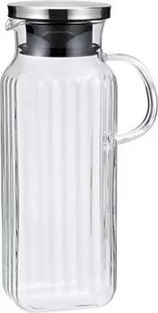 Iwaki Square server handle with 1L stainless lid K296KT-SV