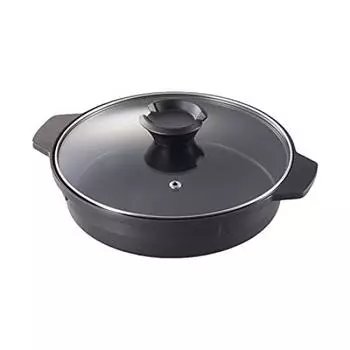 Iwatani Junior Multi Plate со стеклянной крышкой CB-A-MPJ чёрный