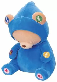 Iwaya NailAlien Music-playing stuffed toy to help you fall asleep, ages 14 and up